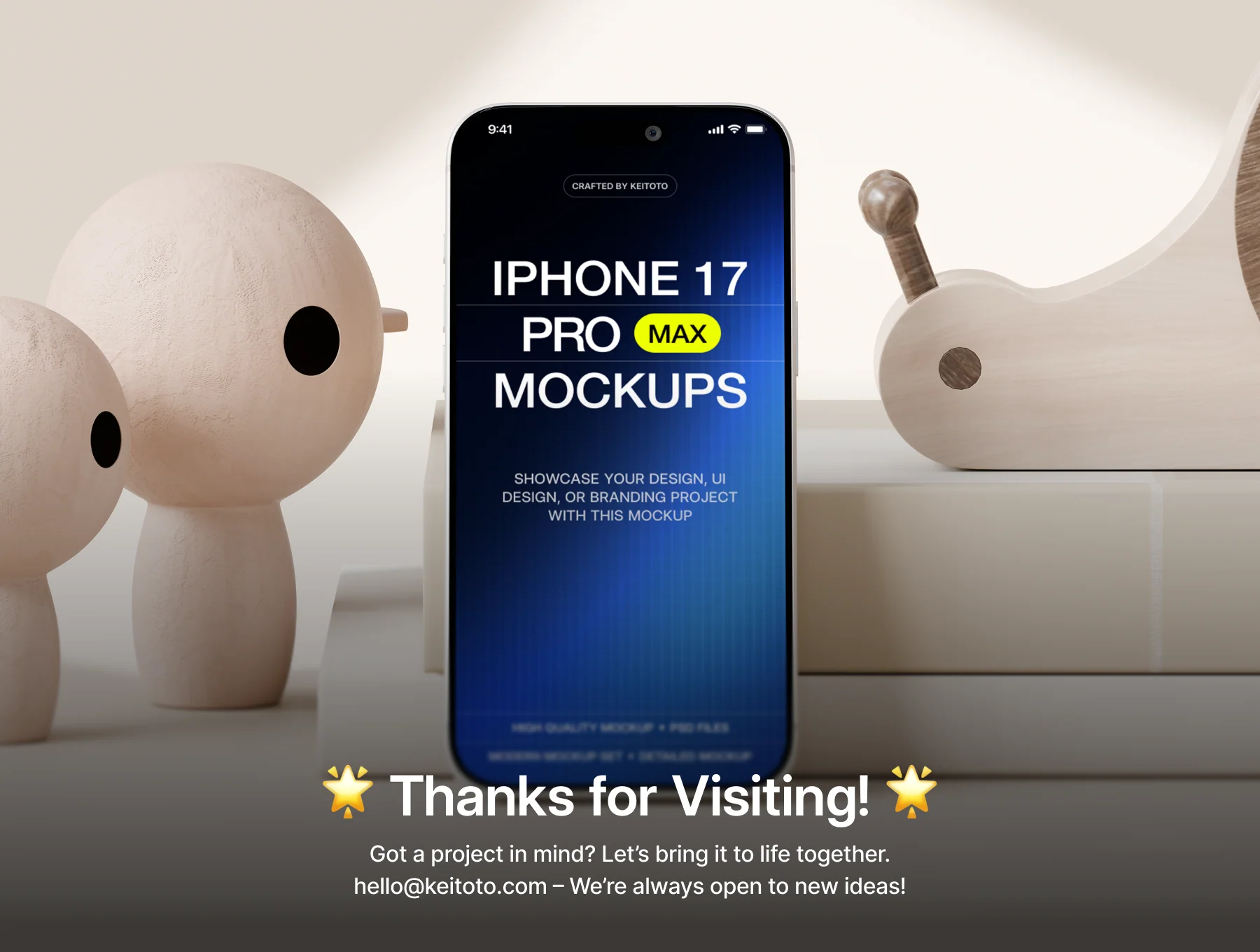 iPhone 17 Pro Max Soft Studio Mockups 4