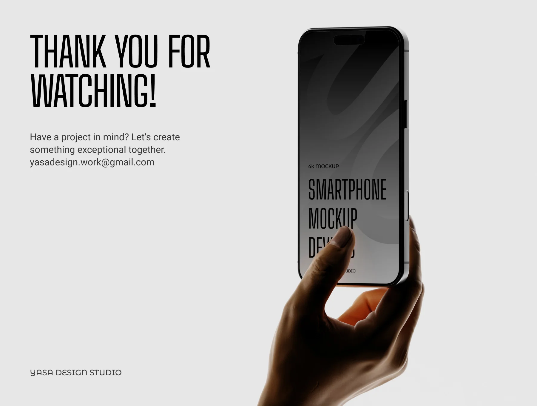 Iphone 17 PRO Smartphone Mockup 3D 4