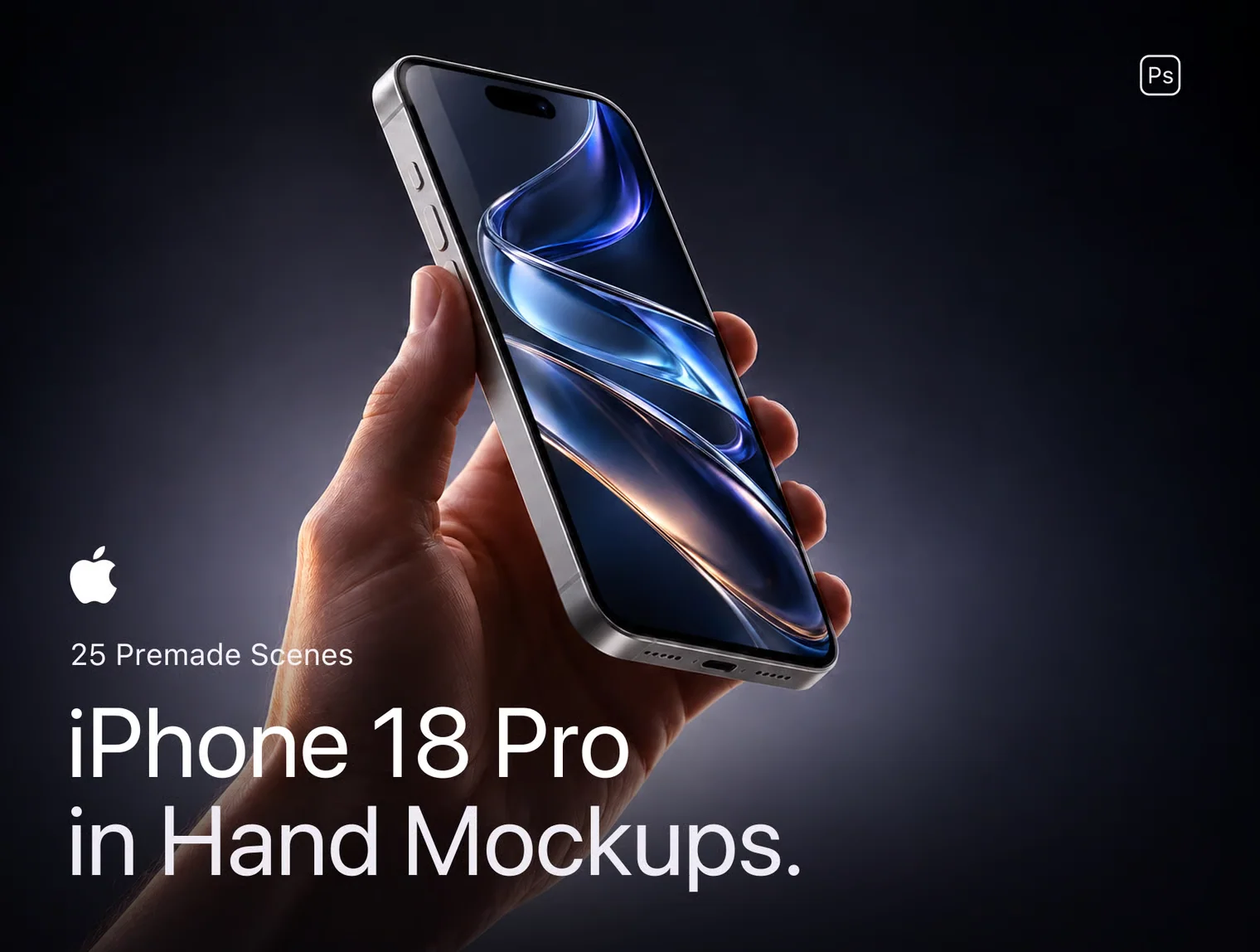 iPhone 18 Pro in Hand Mockups