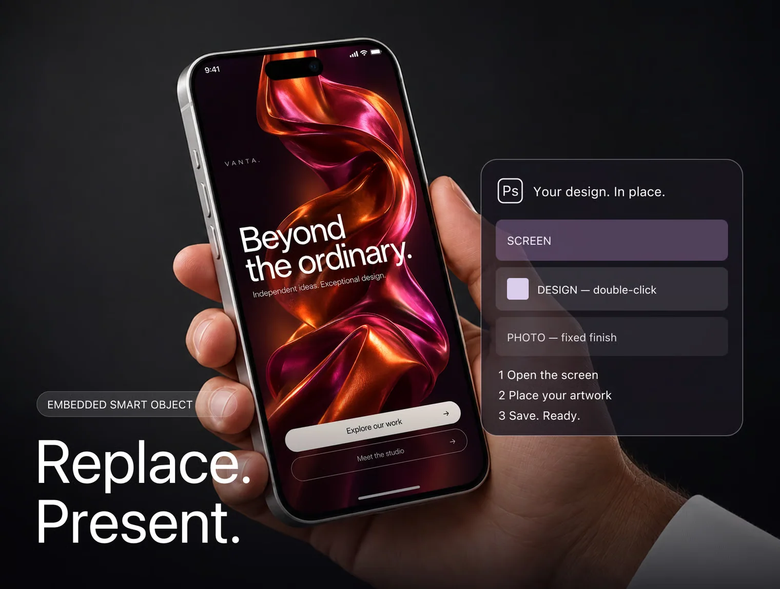 iPhone 18 Pro in Hand Mockups 5