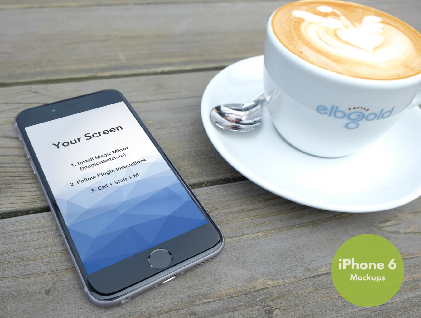 iPhone 6 Mockups & Coffee 10