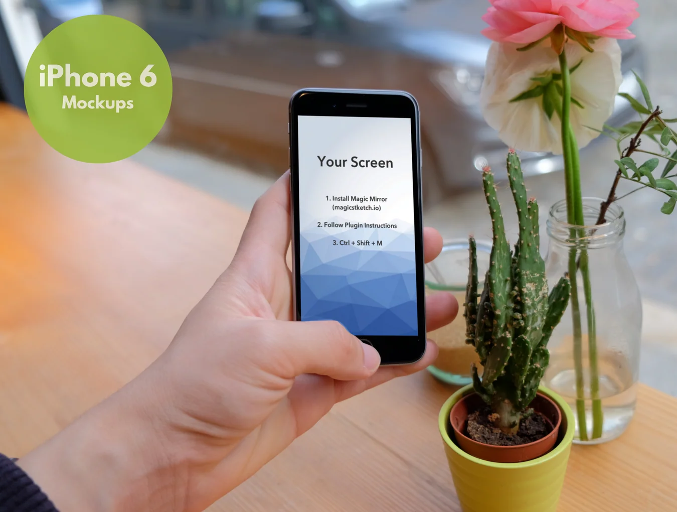 iPhone 6 Mockups & Coffee 3