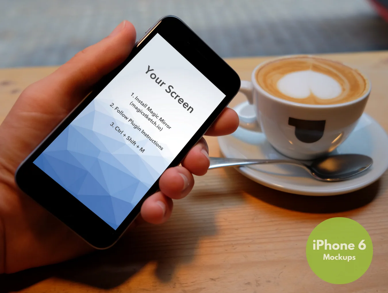 iPhone 6 Mockups & Coffee 4