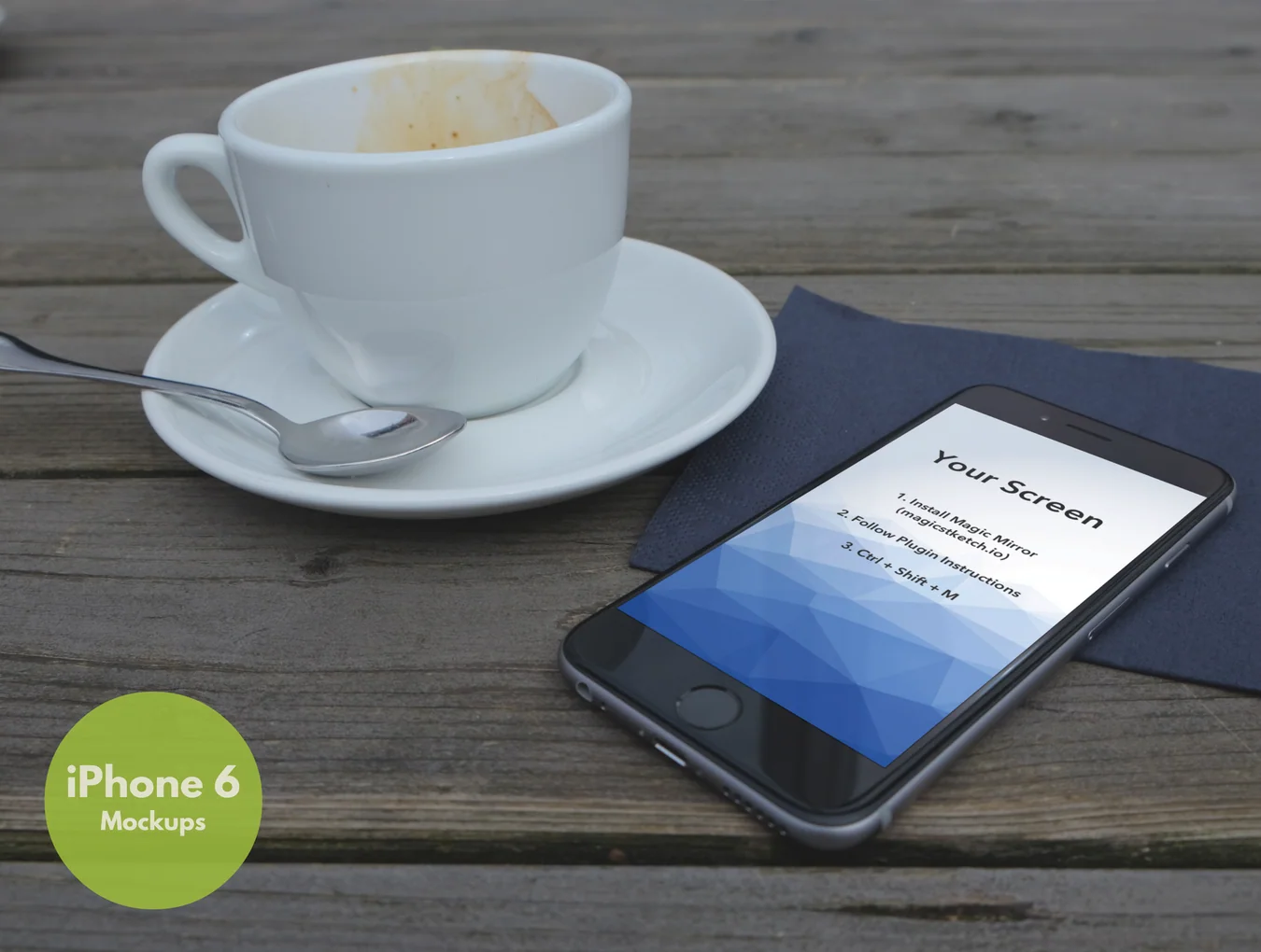 iPhone 6 Mockups & Coffee 5