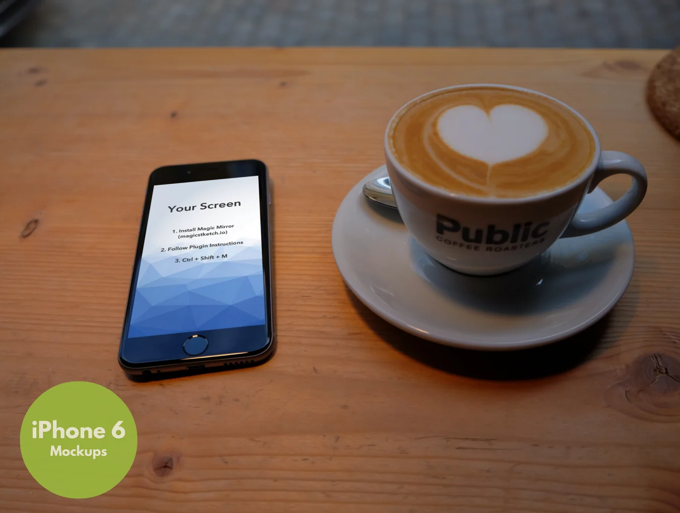 iPhone 6 Mockups & Coffee 6