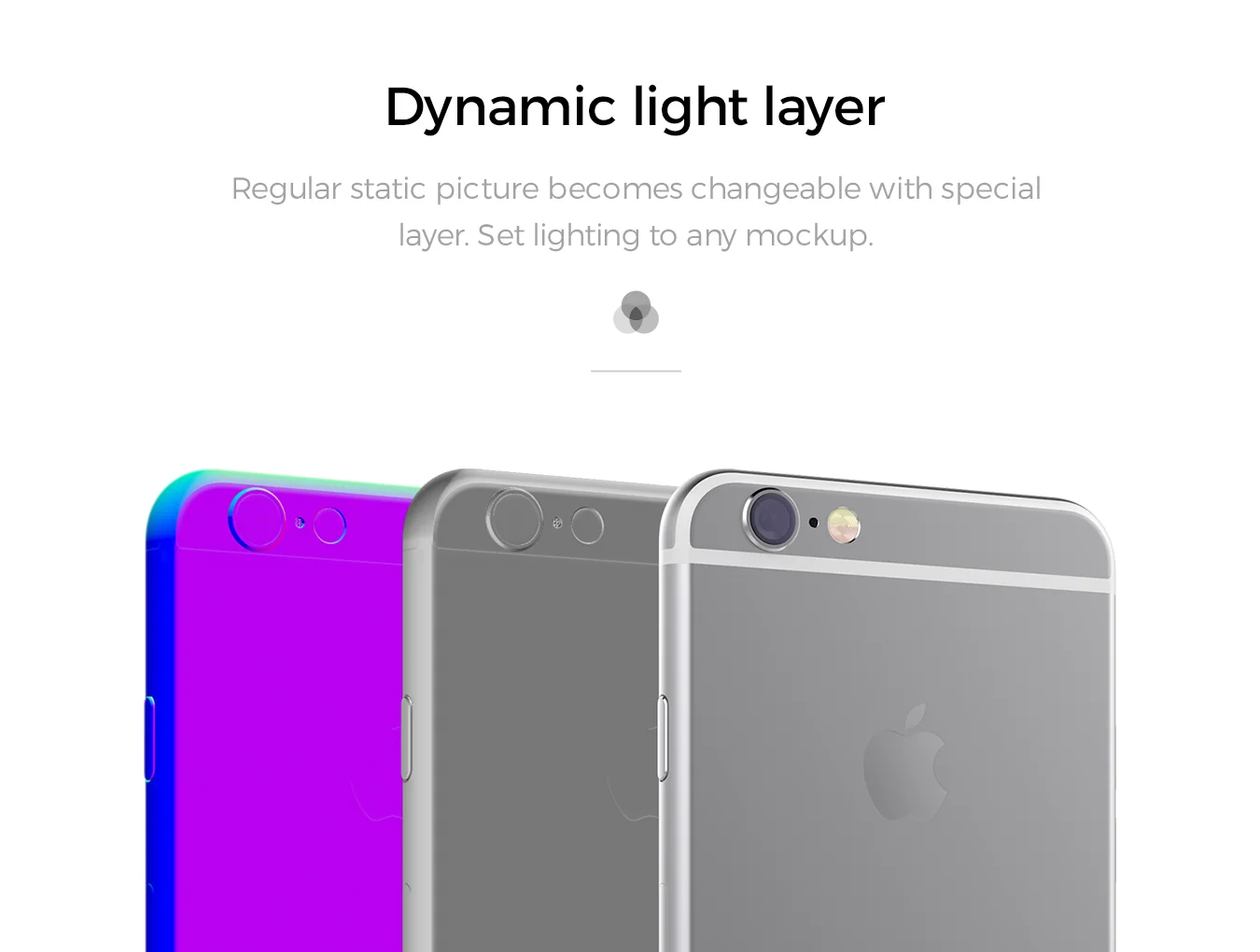iPhone 6s Silver mockups 4