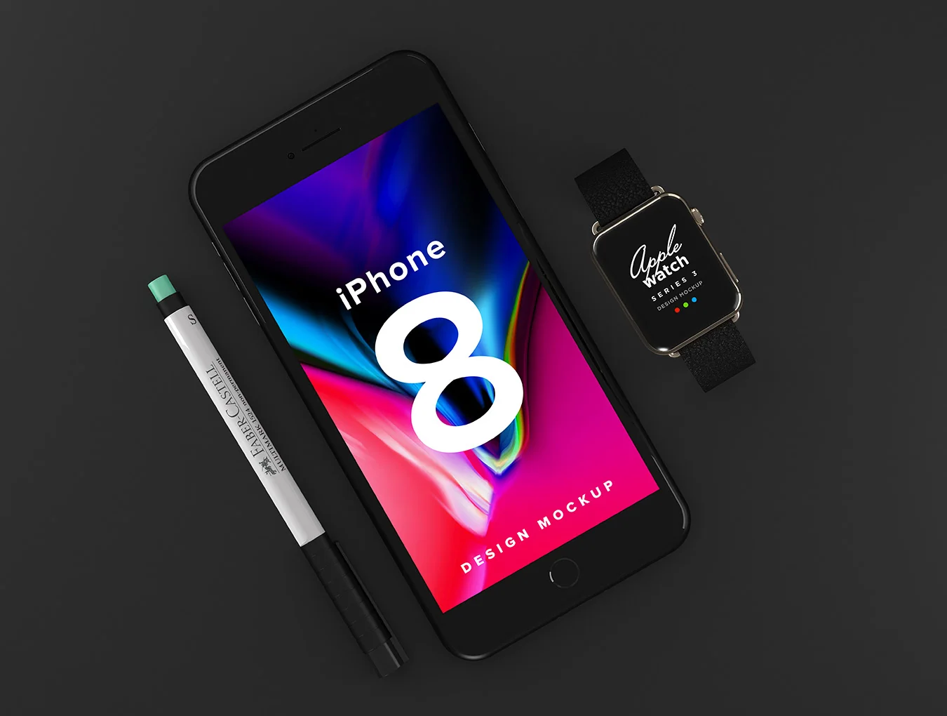 iPhone 8 Apple Watch Design 4
