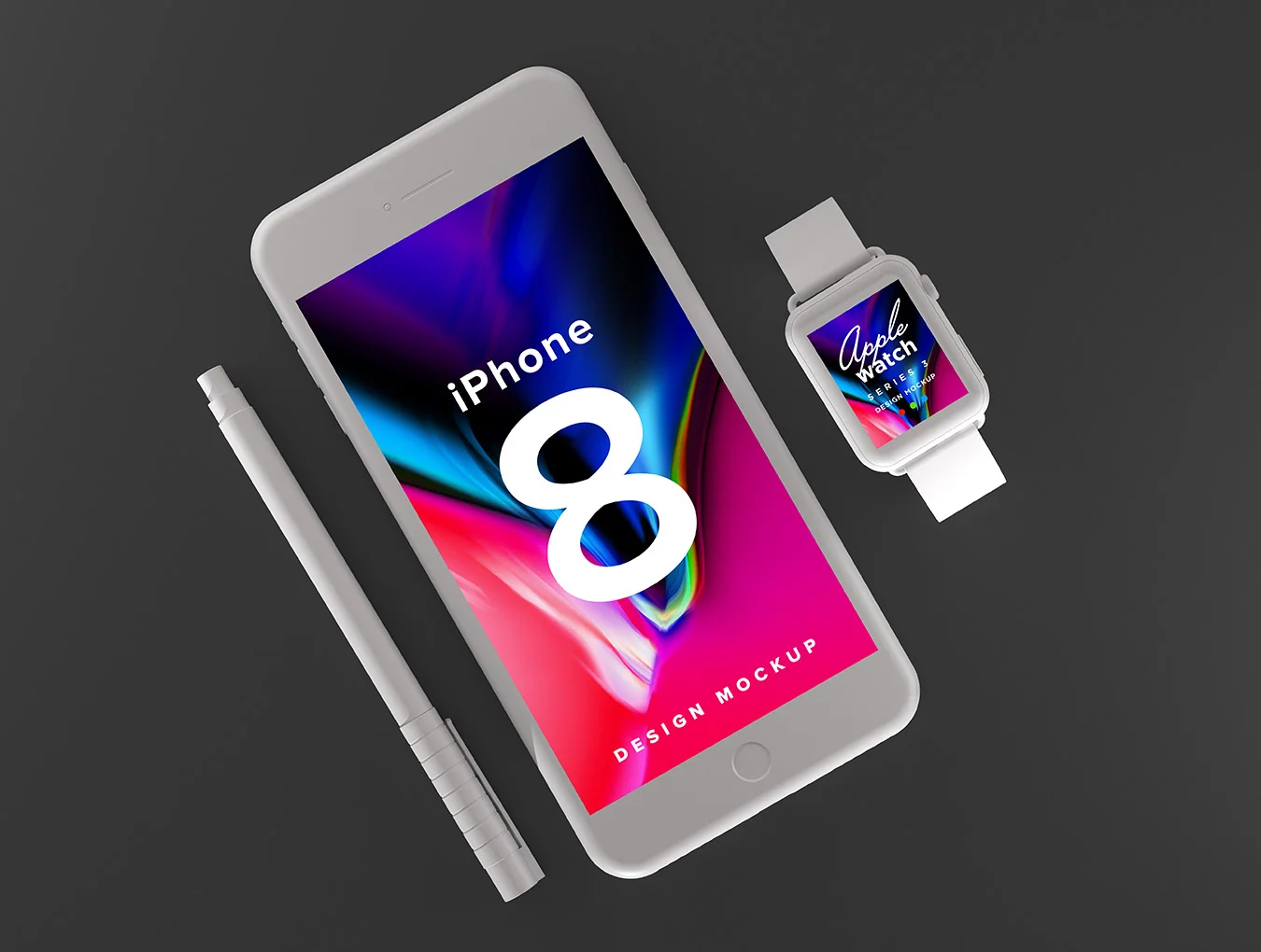 iPhone 8 Apple Watch Design 6