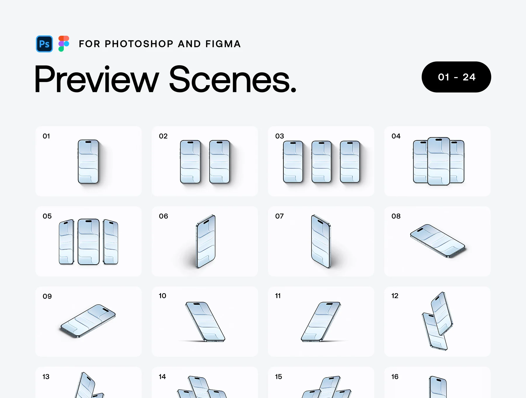 iPhone Air - 24 Mockups Scenes 2