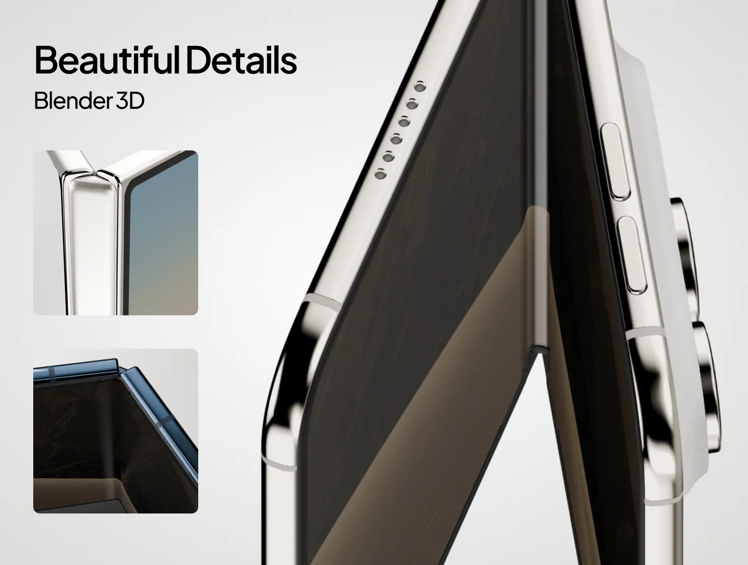 IPhone Duo 3D Model | Blender 4