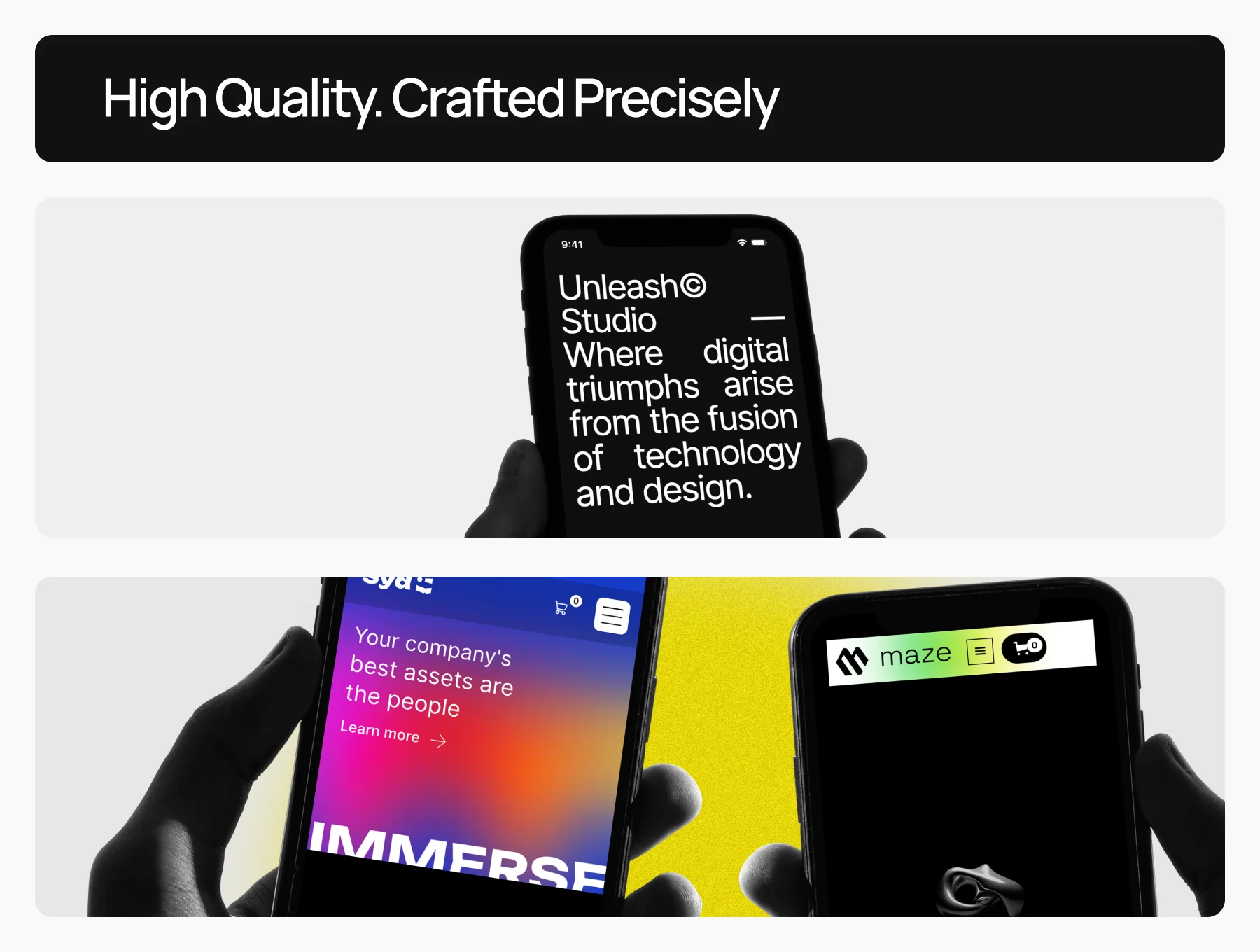 iPhone in Hand Mockups 4