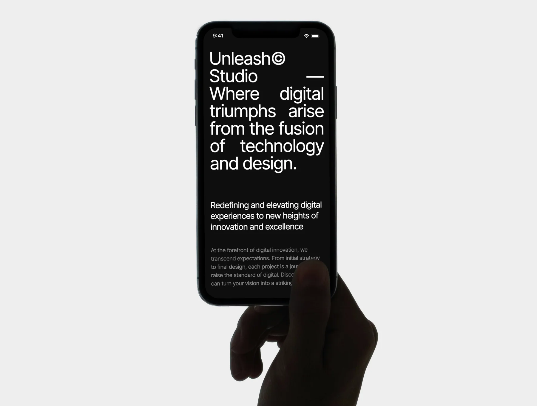 iPhone in Hand Mockups 5