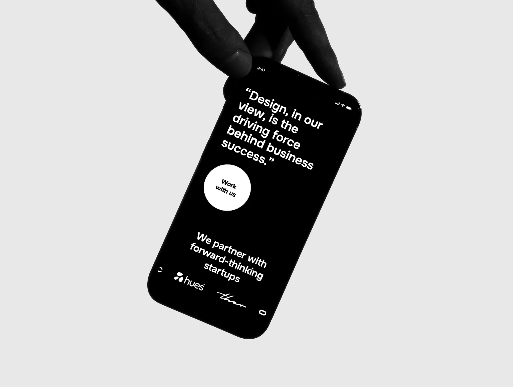 iPhone in Hand Mockups 6