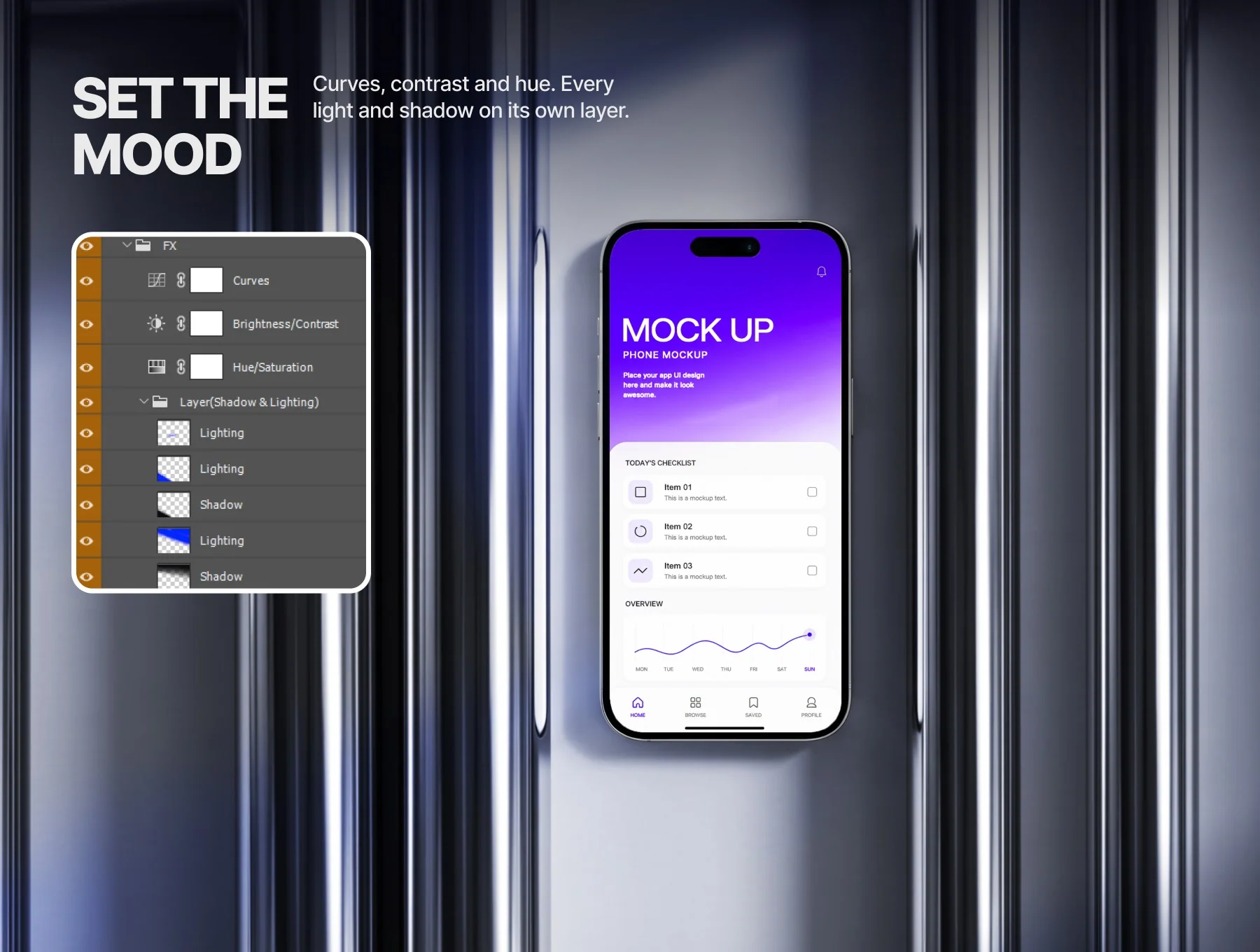 iPhone Mock up Set 3