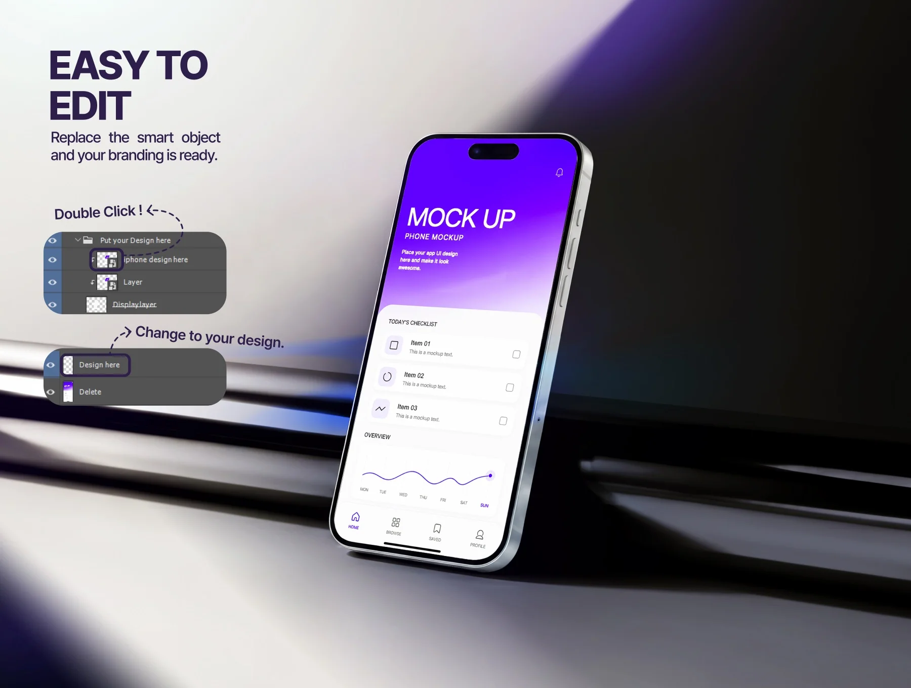 iPhone Mock up Set 4