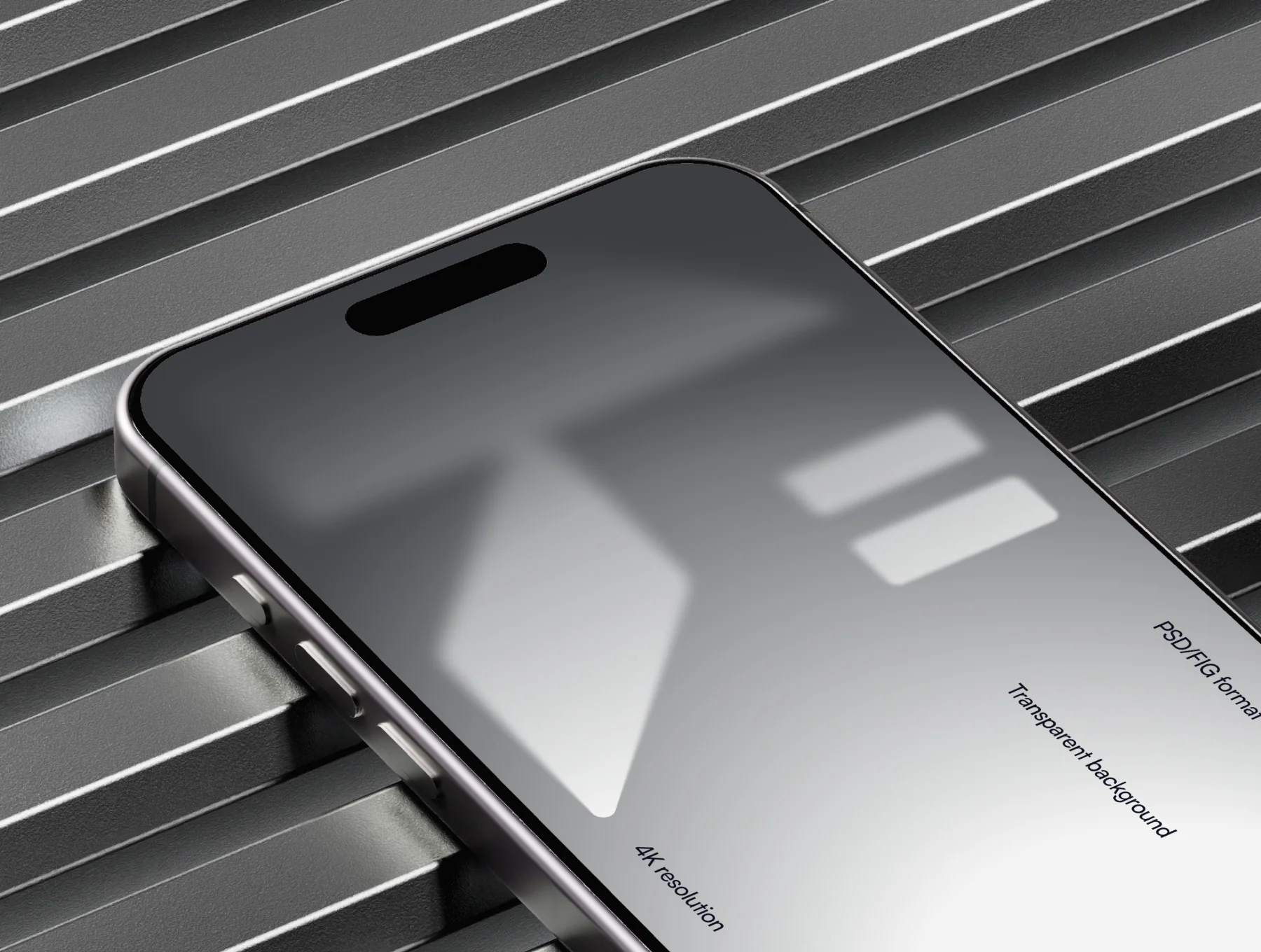 Smartphone Mockup — Metal Scene 2