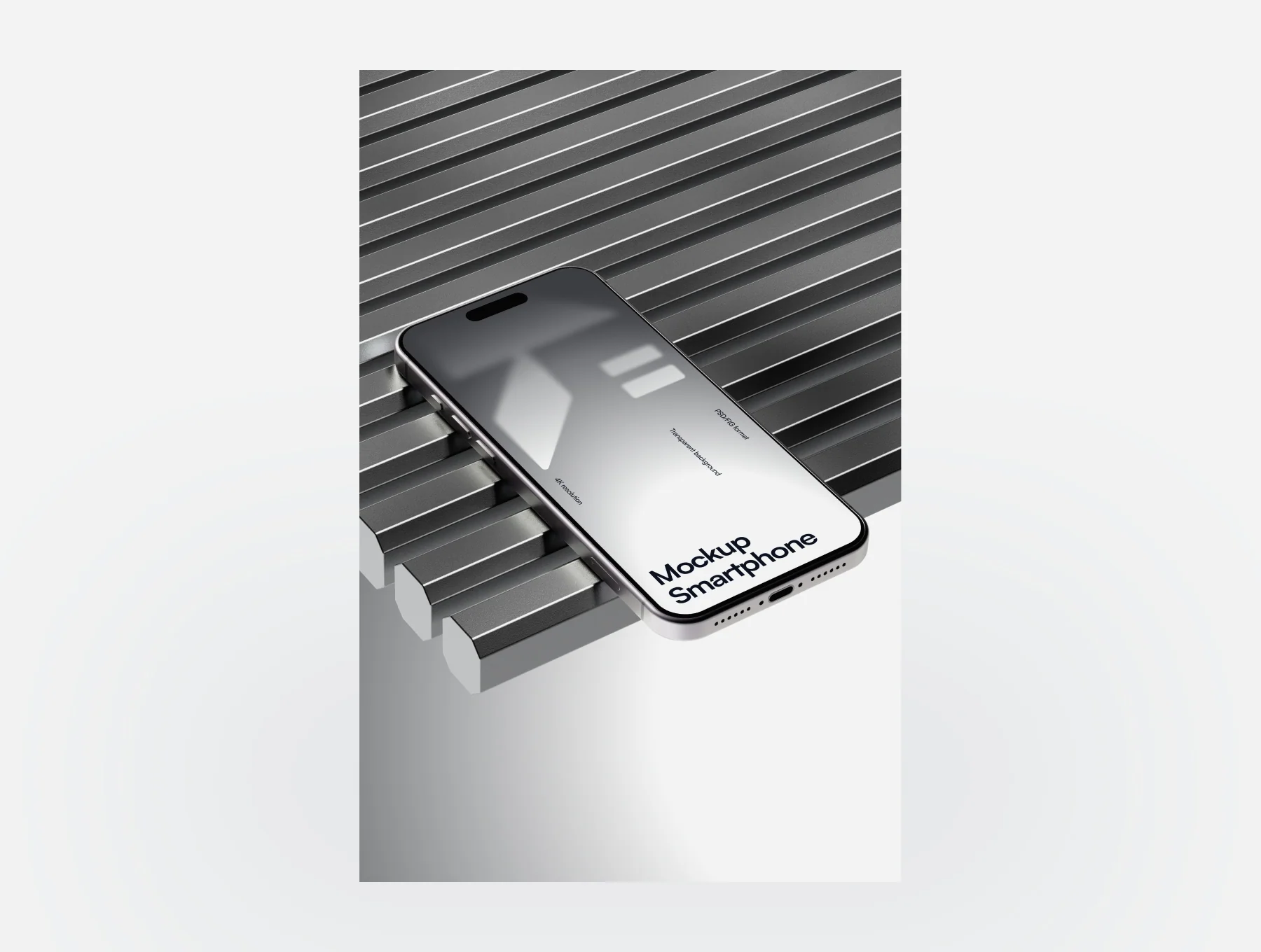 Smartphone Mockup — Metal Scene 5