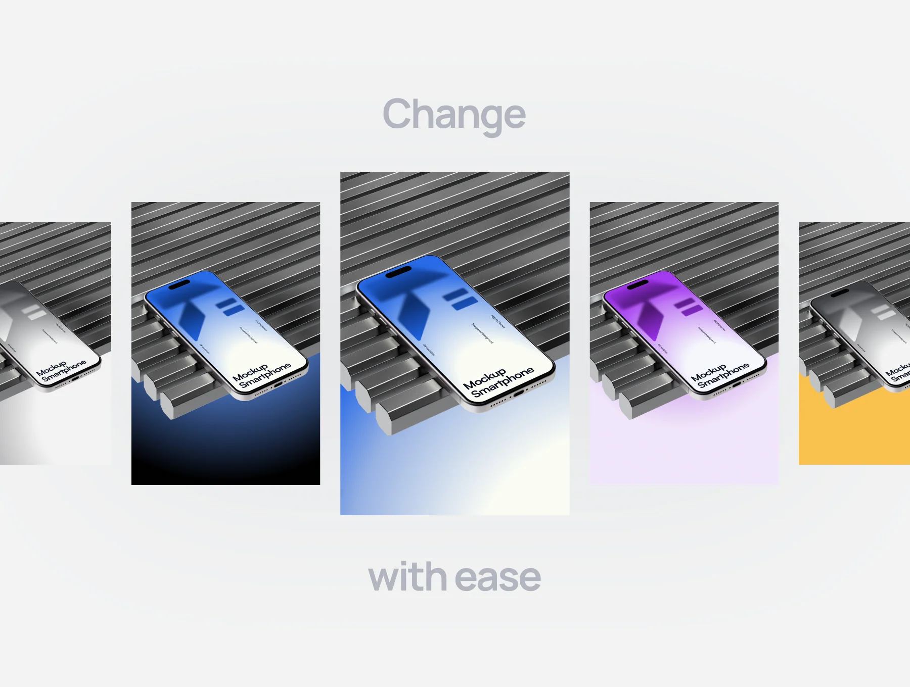 Smartphone Mockup — Metal Scene 6