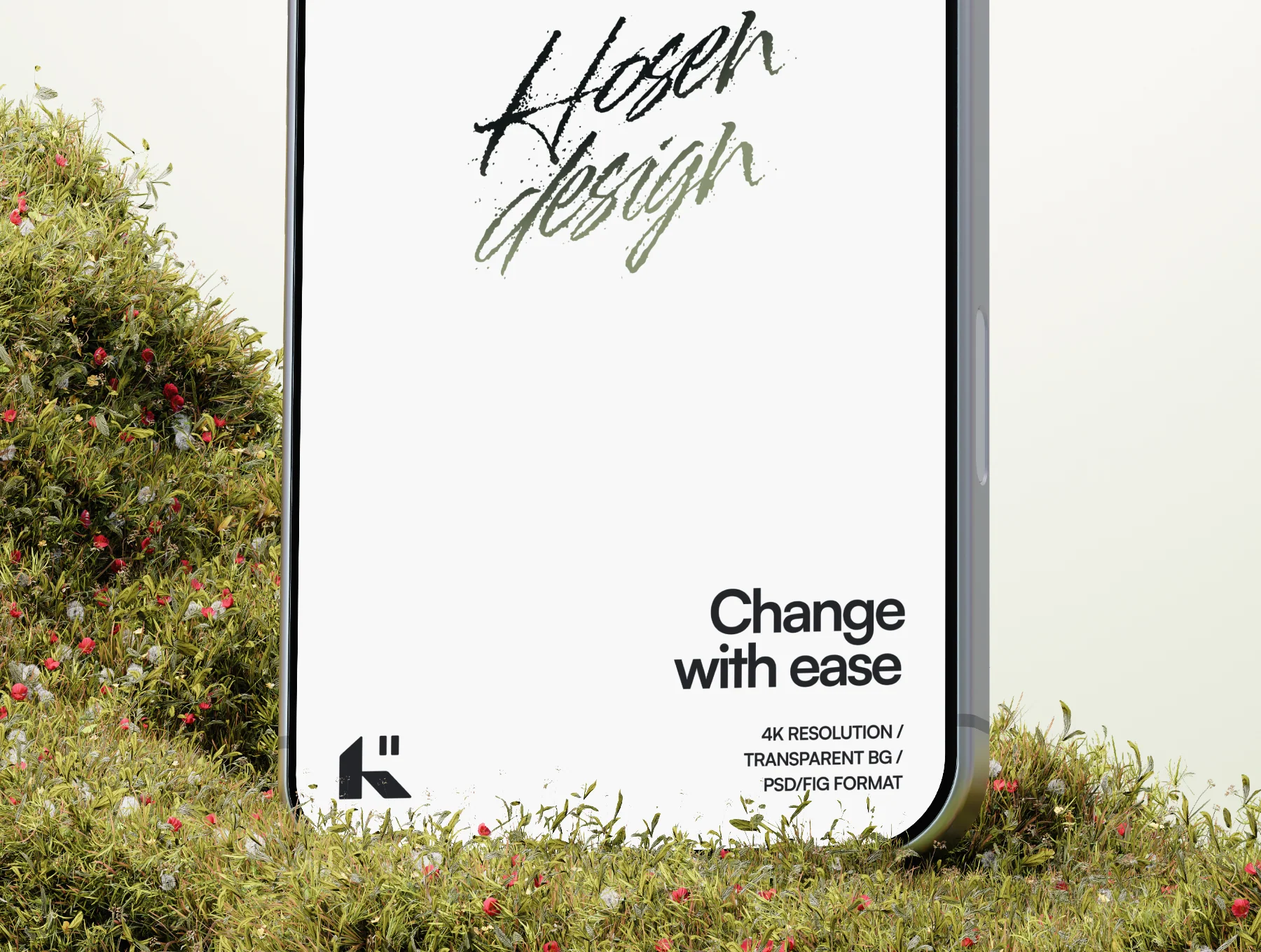 Smartphone Mockup — Nature Scene 5