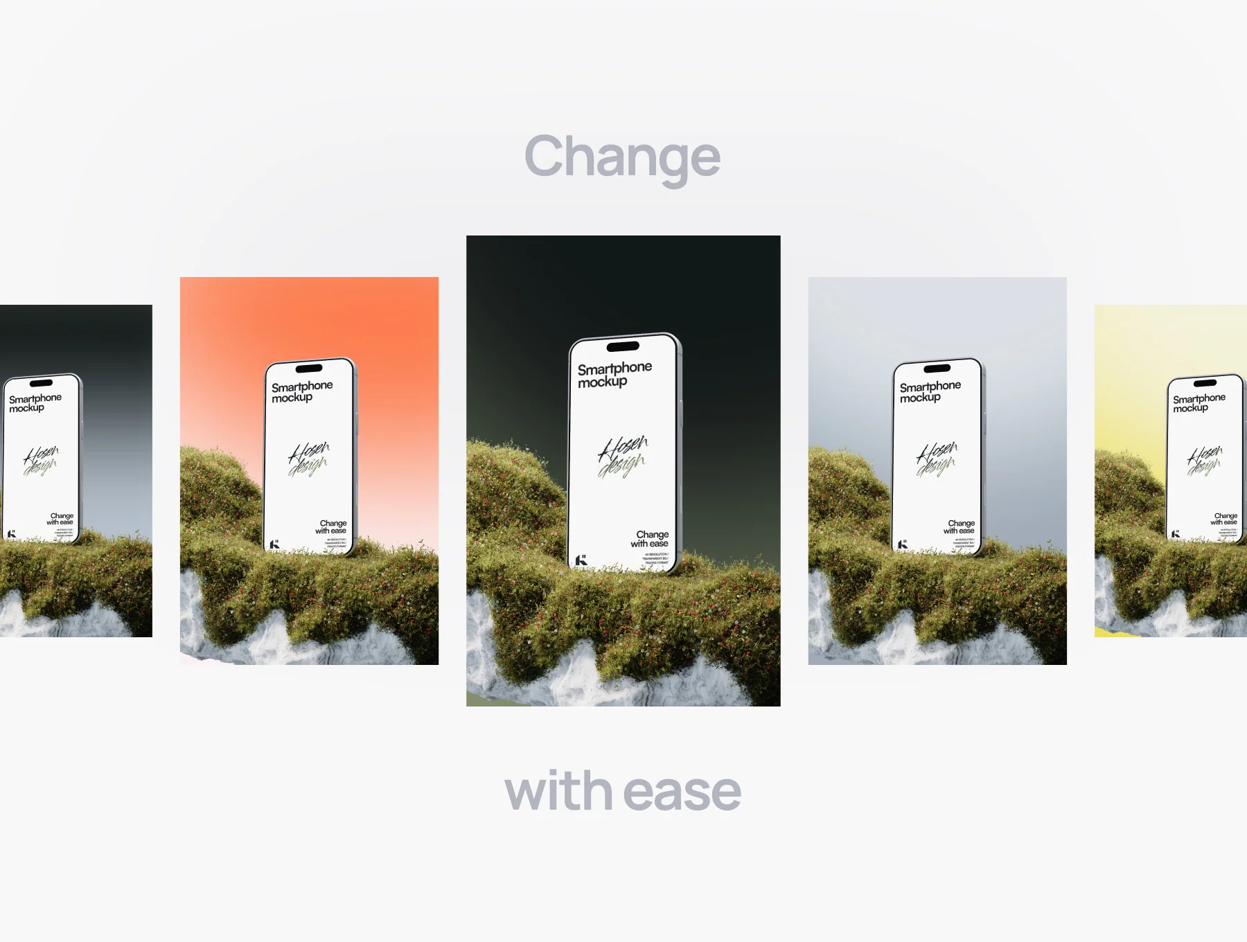 Smartphone Mockup — Nature Scene 6