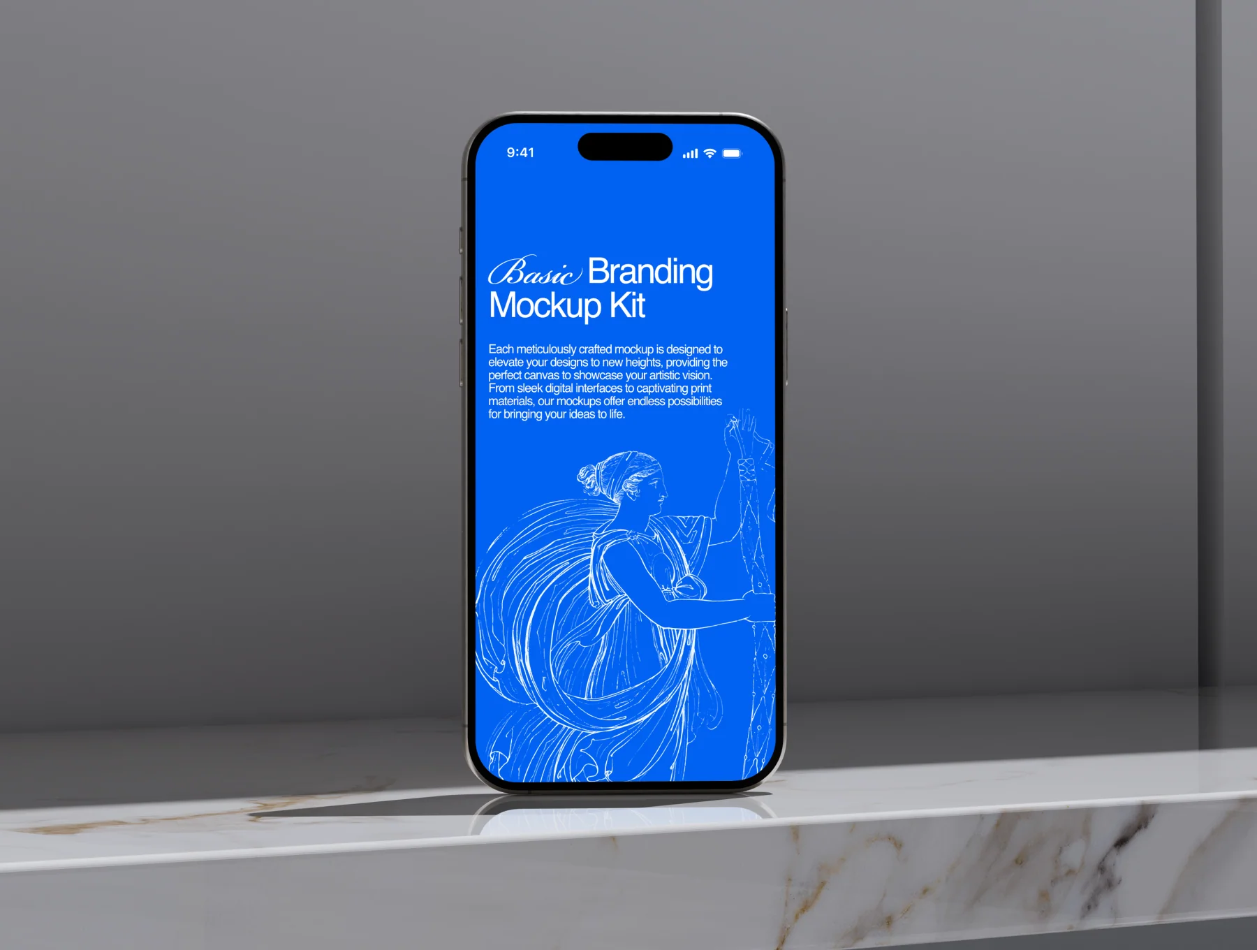 iPhone Mockups - Basic Branding Mockup Kit 3