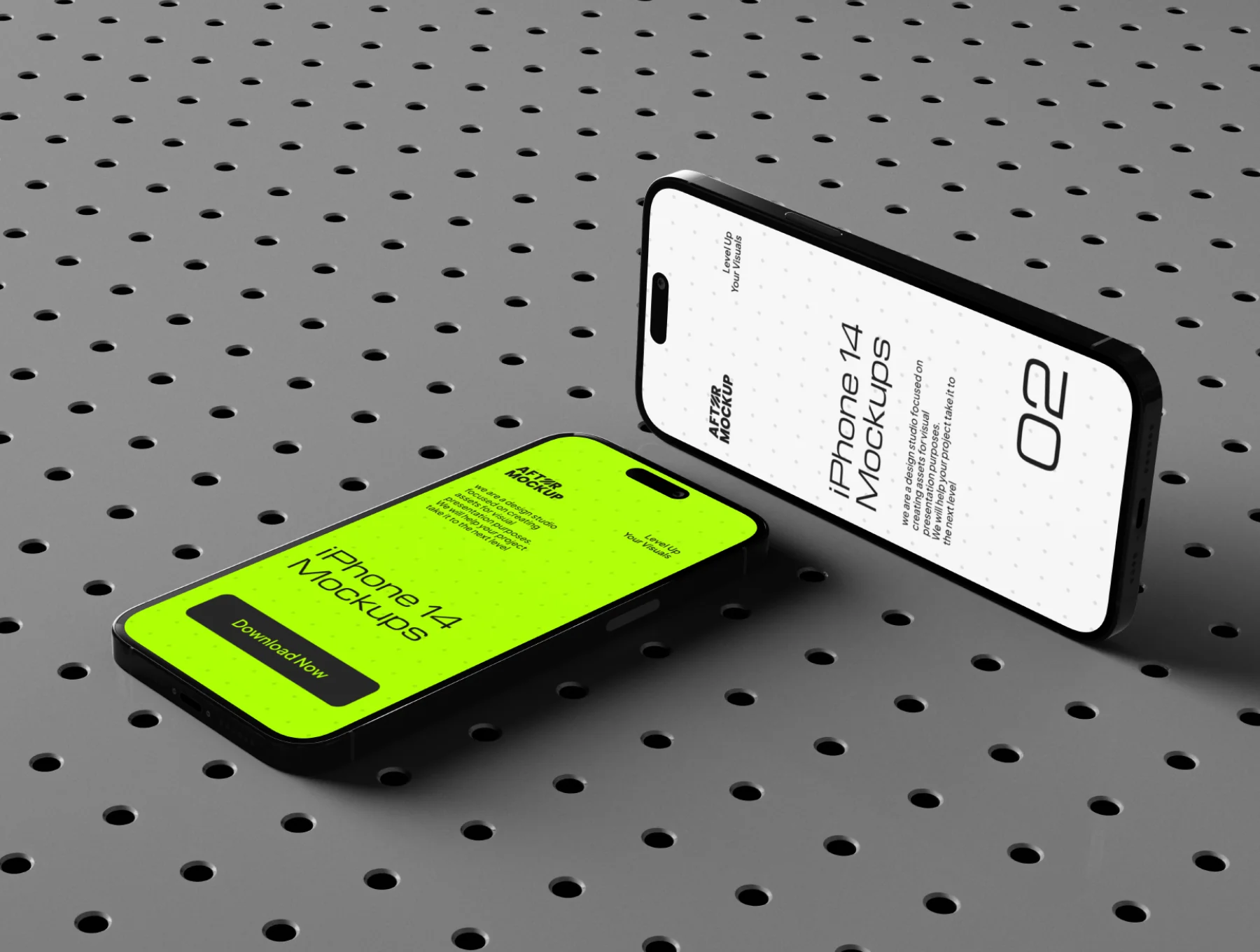 iPhone Pegboard Mockups 4