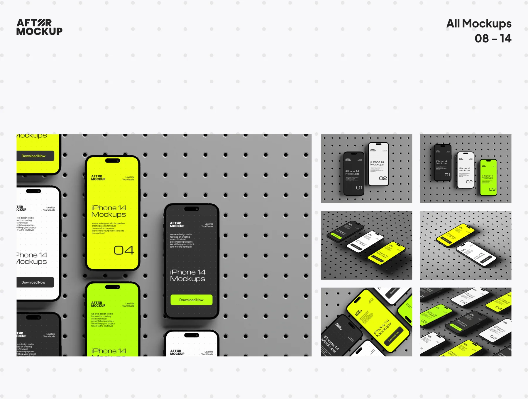 iPhone Pegboard Mockups 6