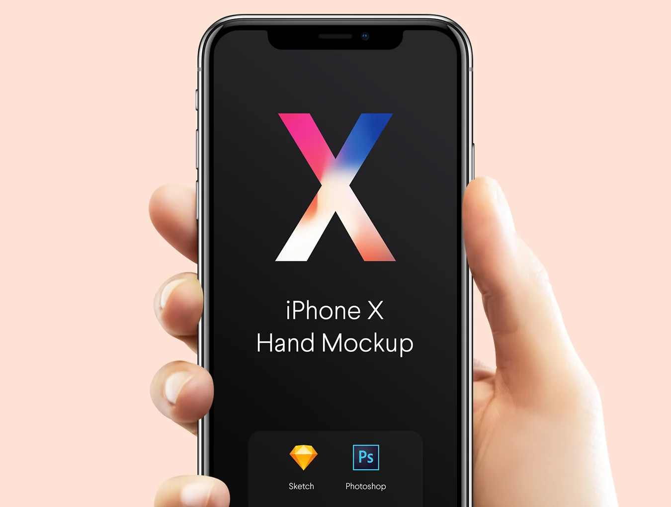 iPhone X 2 Hands 2