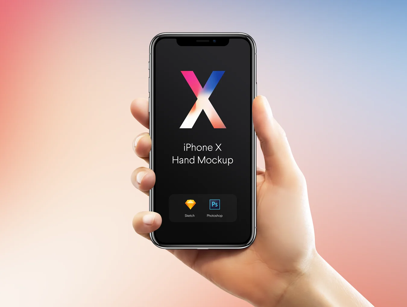 iPhone X 2 Hands 3