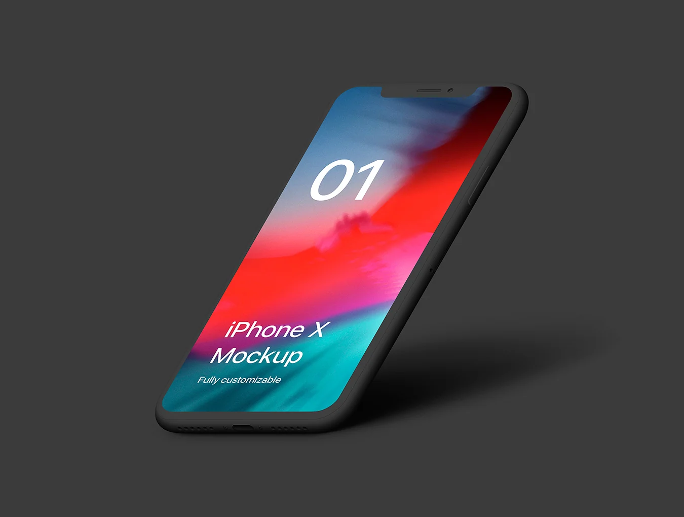 iPhone X Clay 20 Scenes Mockups 2