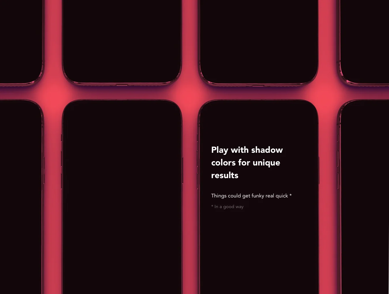 iPhone X Color Series Grids 2
