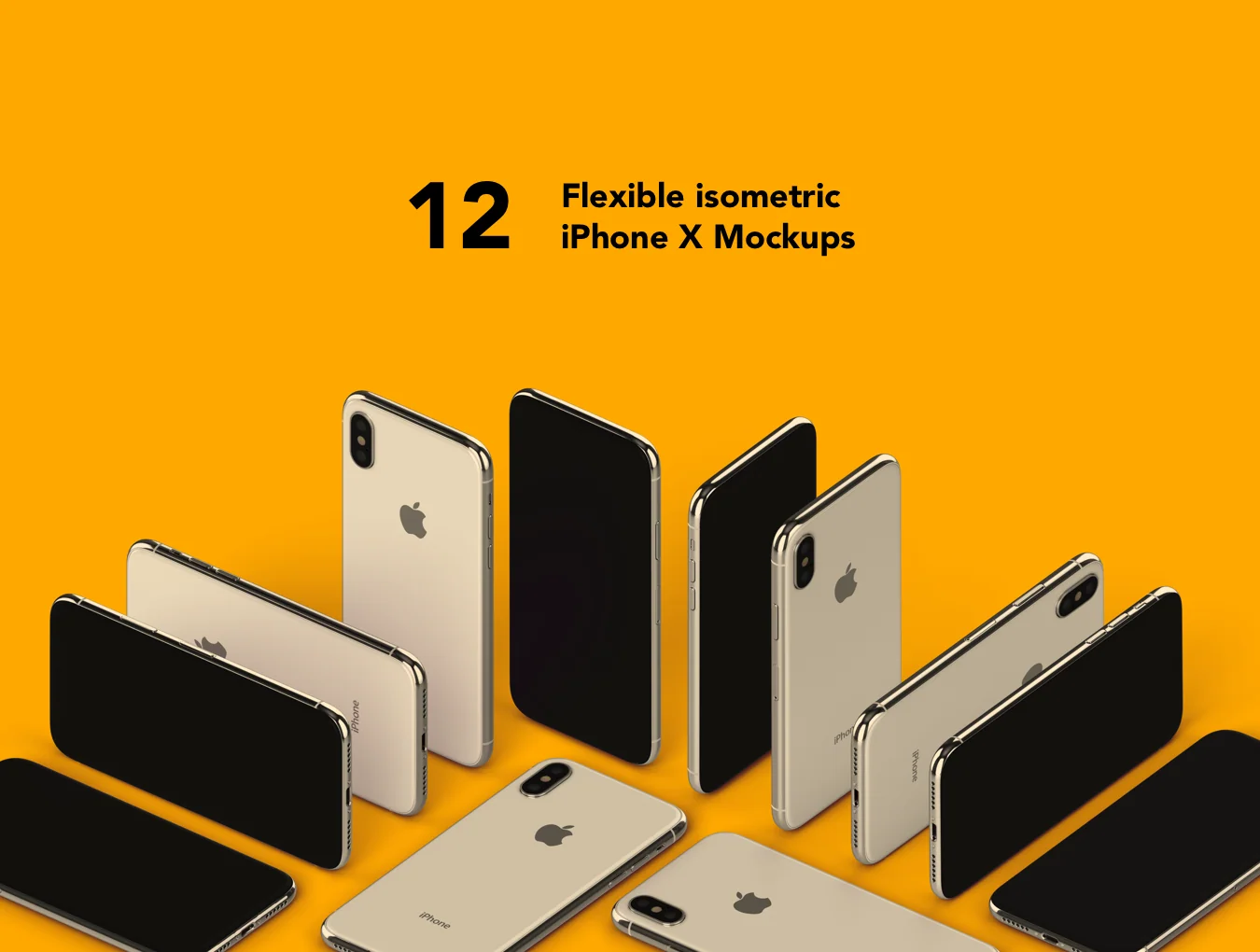 iPhone X CS Isometric