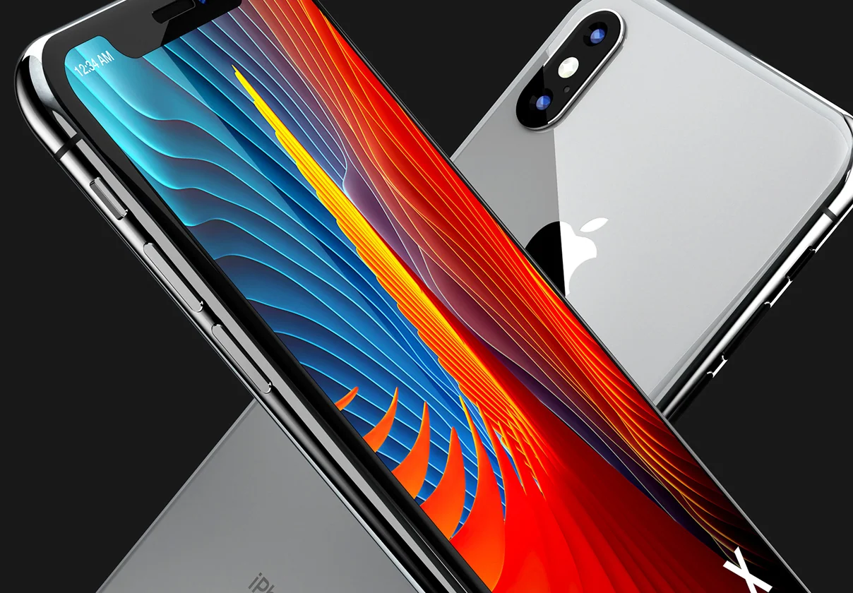 iPhone X Design Mockup