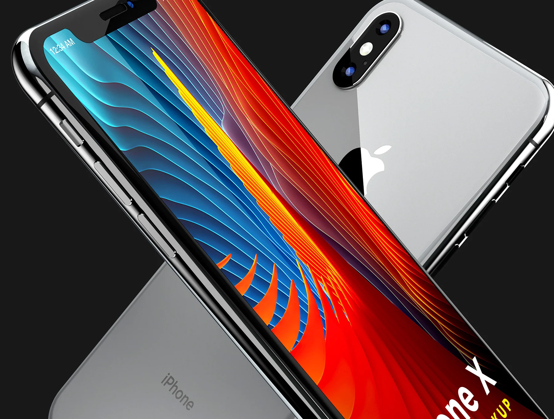 iPhone X Design Mockup