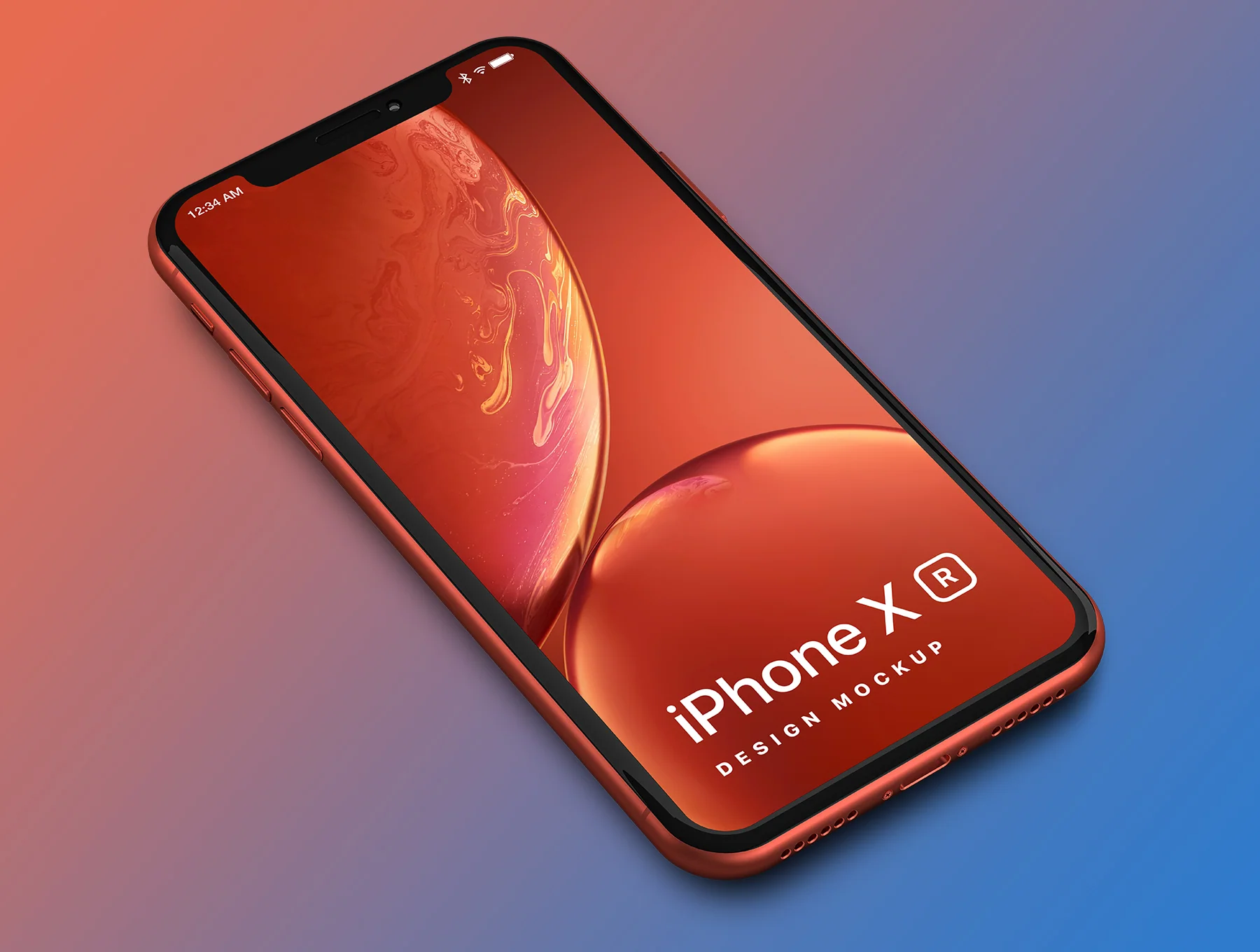 iPhone XR Design Mockup 02 2