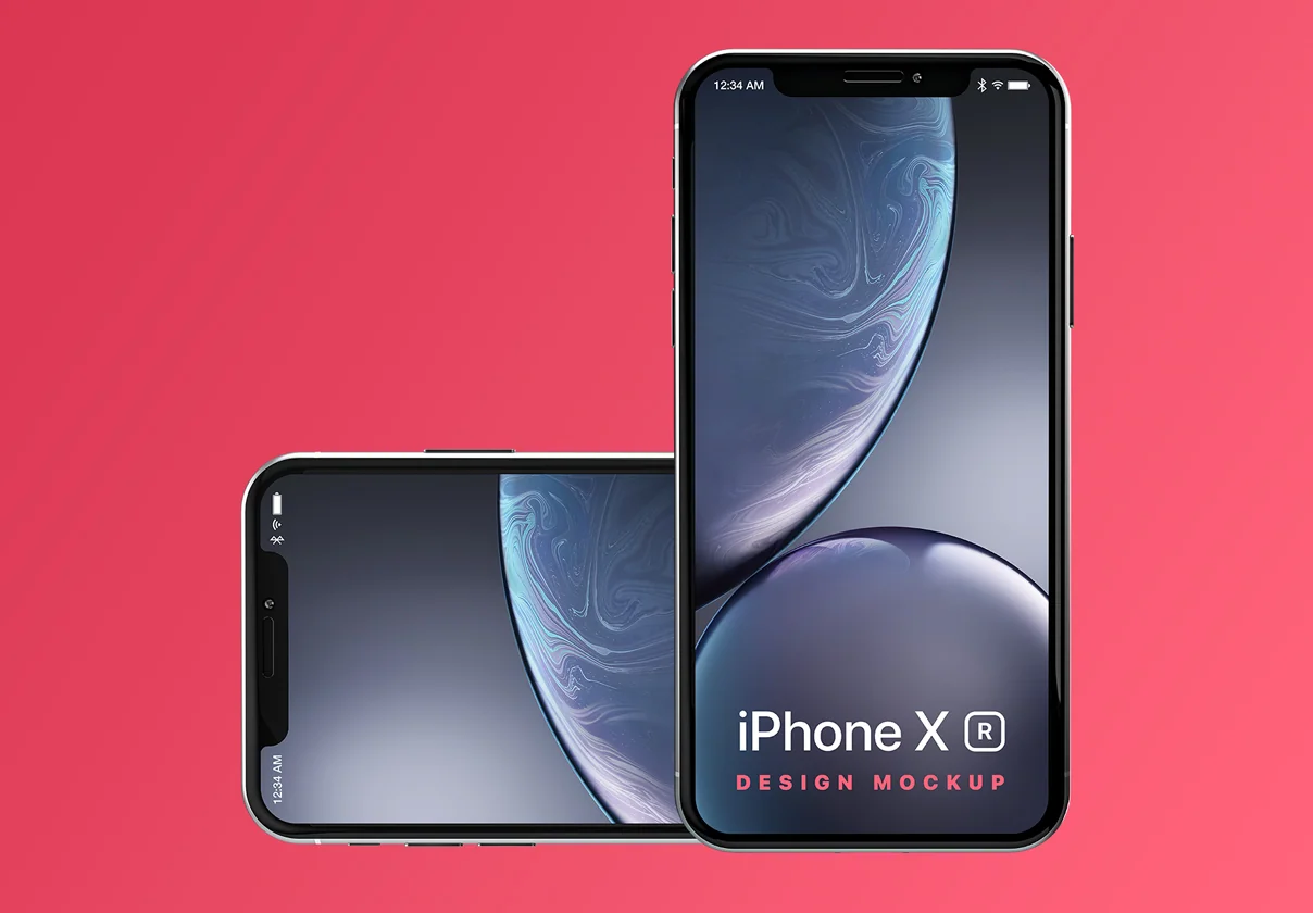 iPhone XR Design Mockup 03
