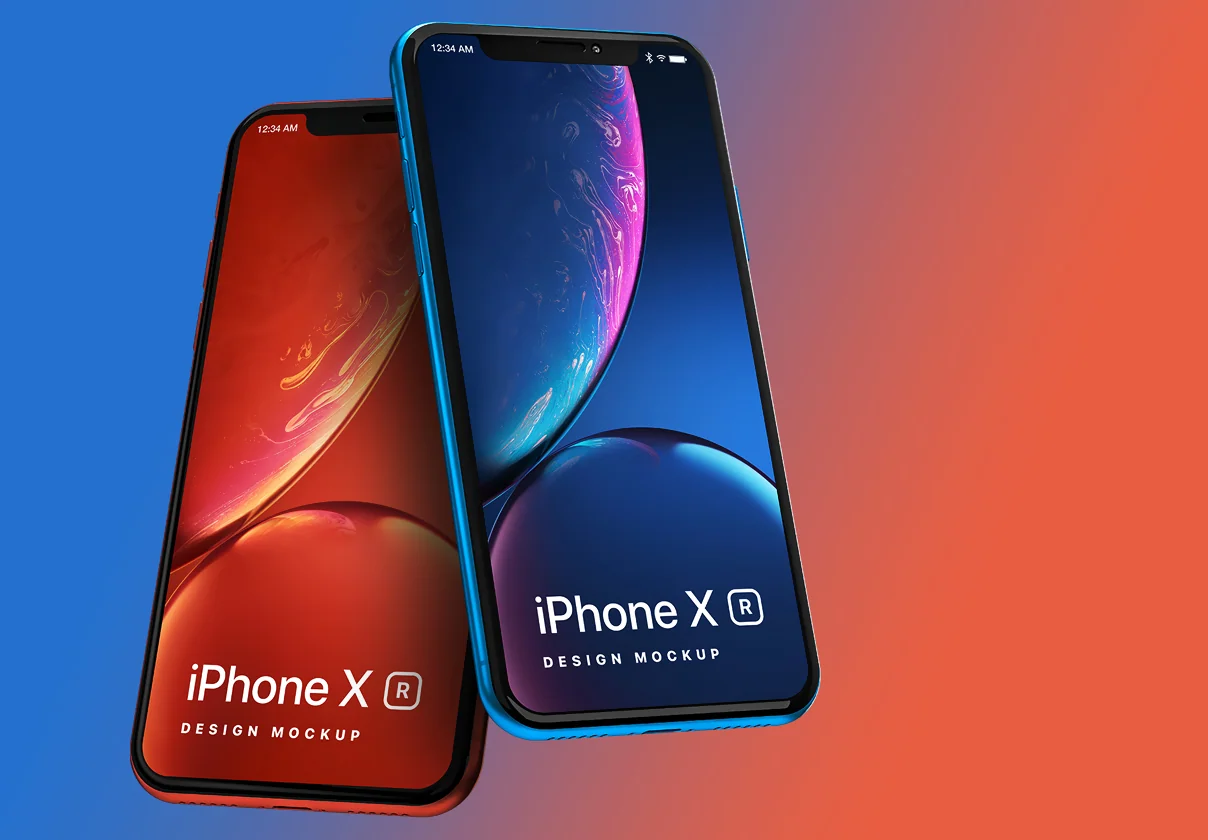 iPhone XR Design Mockup