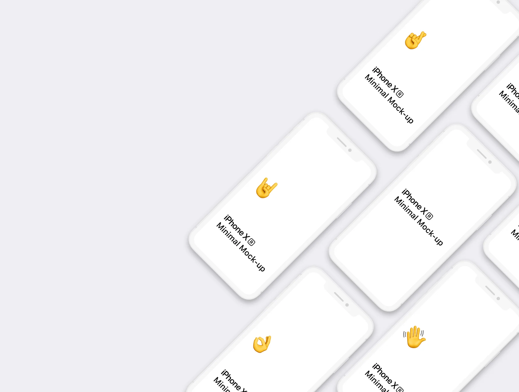 iPhone Xr Minimal Mock-up