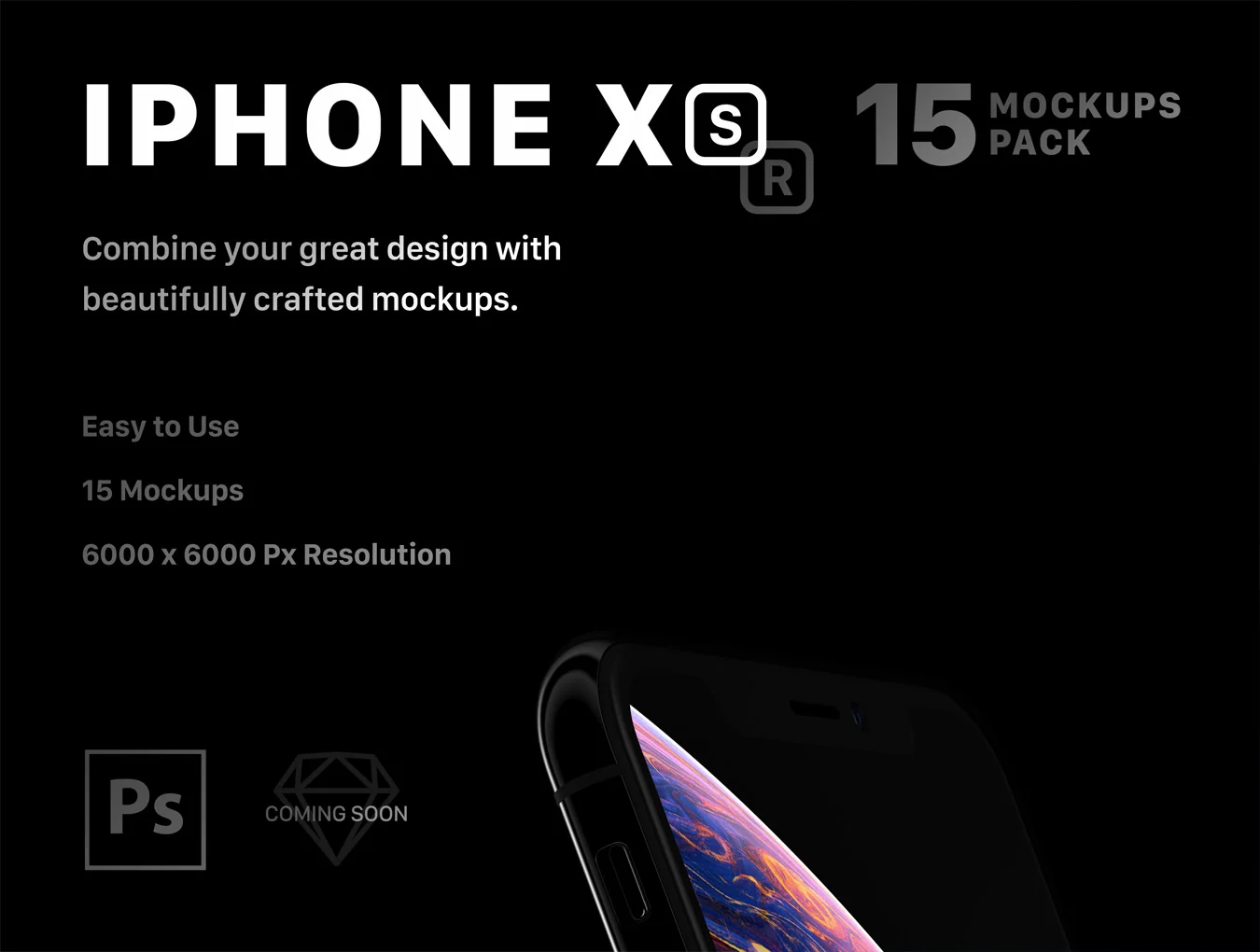 iPhone XS XR 15 Mockups