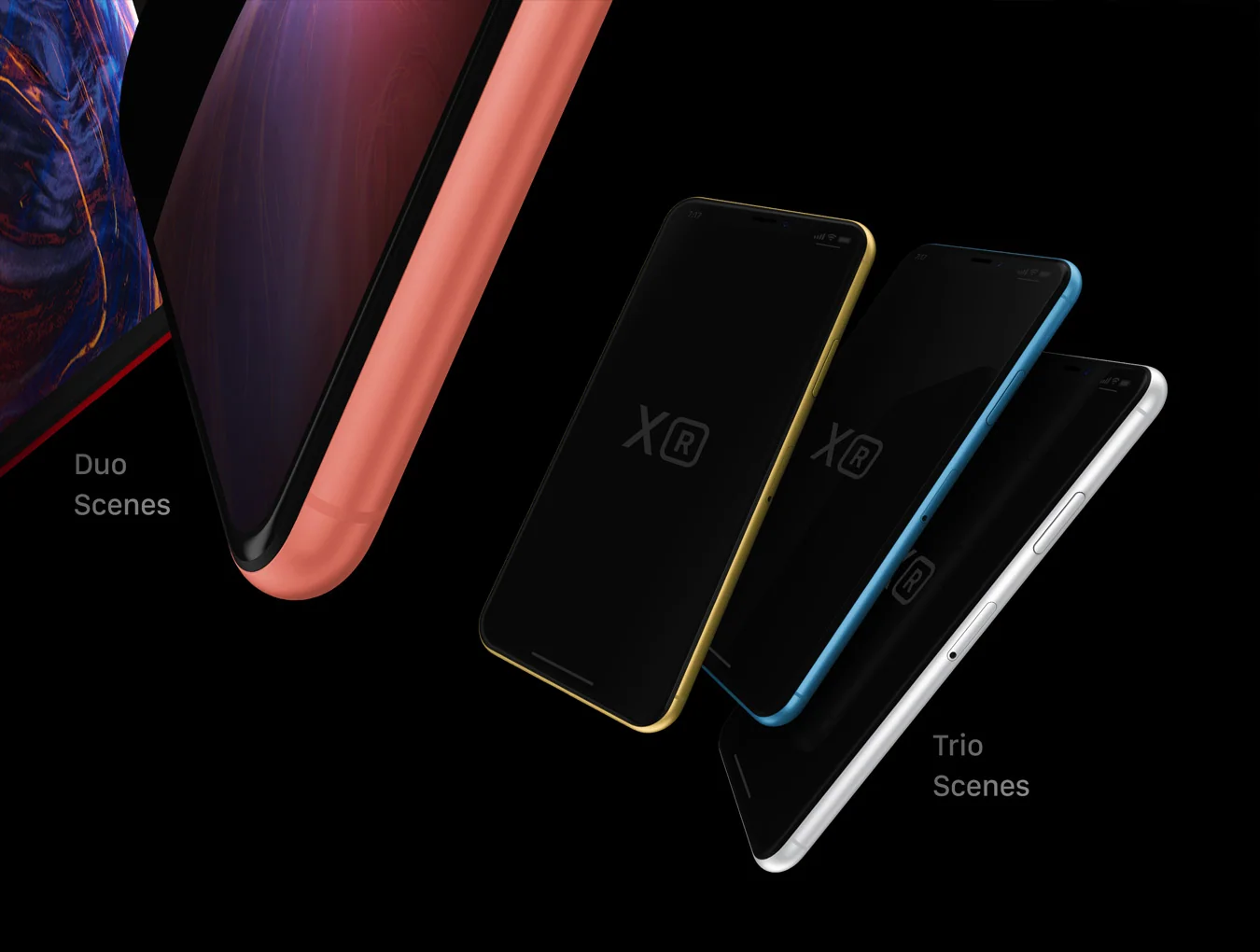 iPhone XS XR 15 Mockups 6
