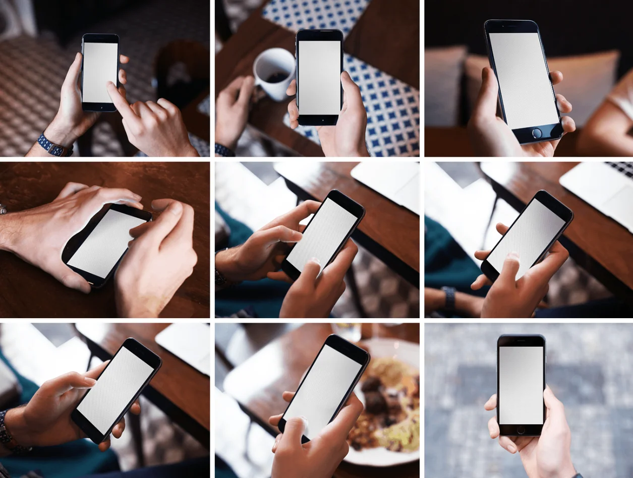 iPhone 6 Mockuuups Pack 4