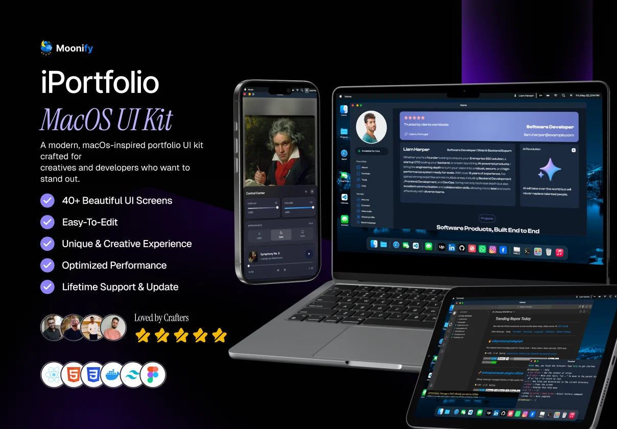 IPortfolio: Software Engineers & Designers Portfolio Kit