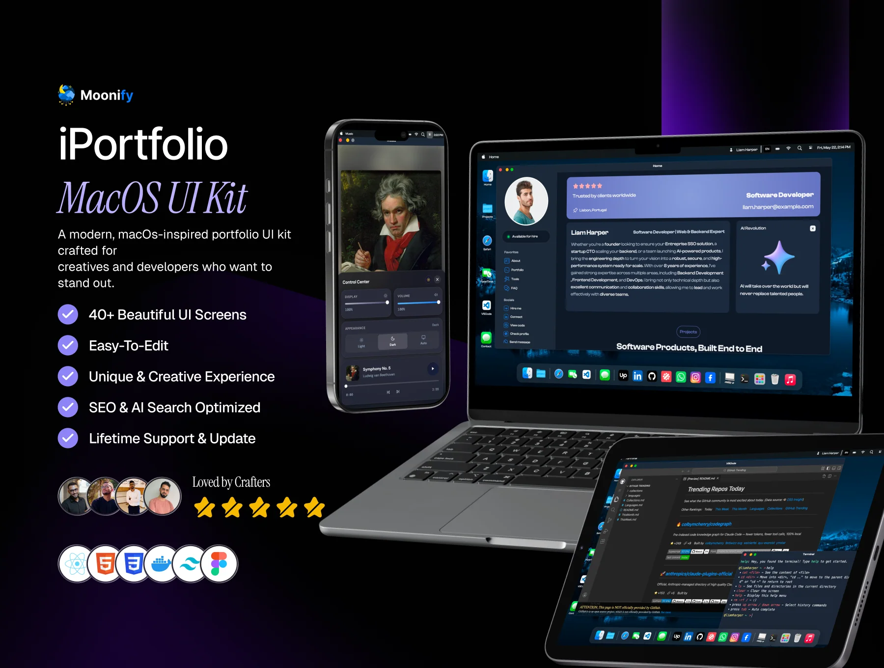 IPortfolio: Software Engineers & Designers Portfolio Kit