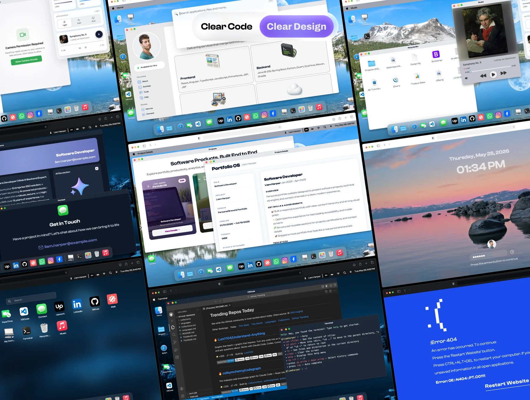 IPortfolio: Software Engineers & Designers Portfolio Kit 7