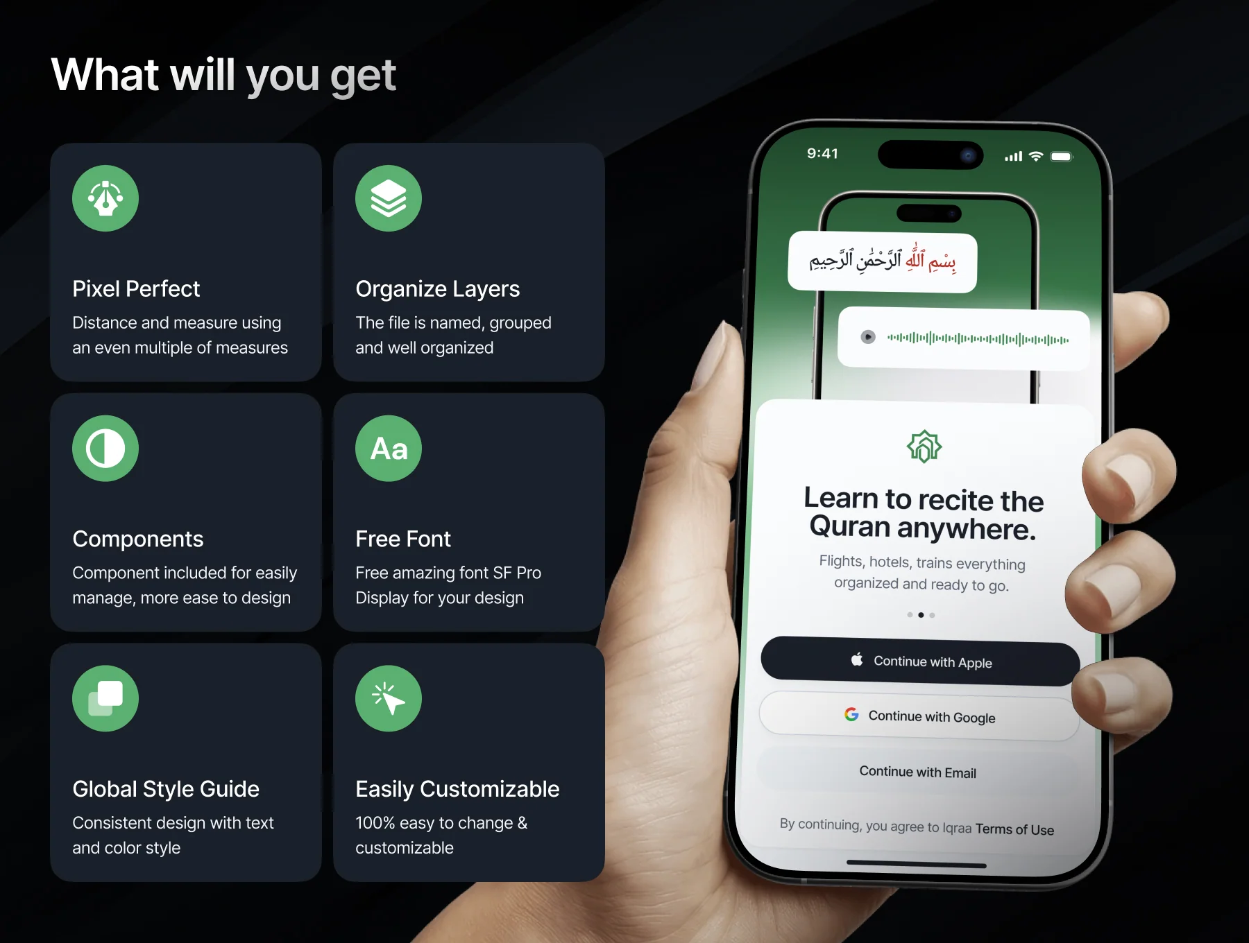 Iqraa — Qur’an Learning UI Kit 2