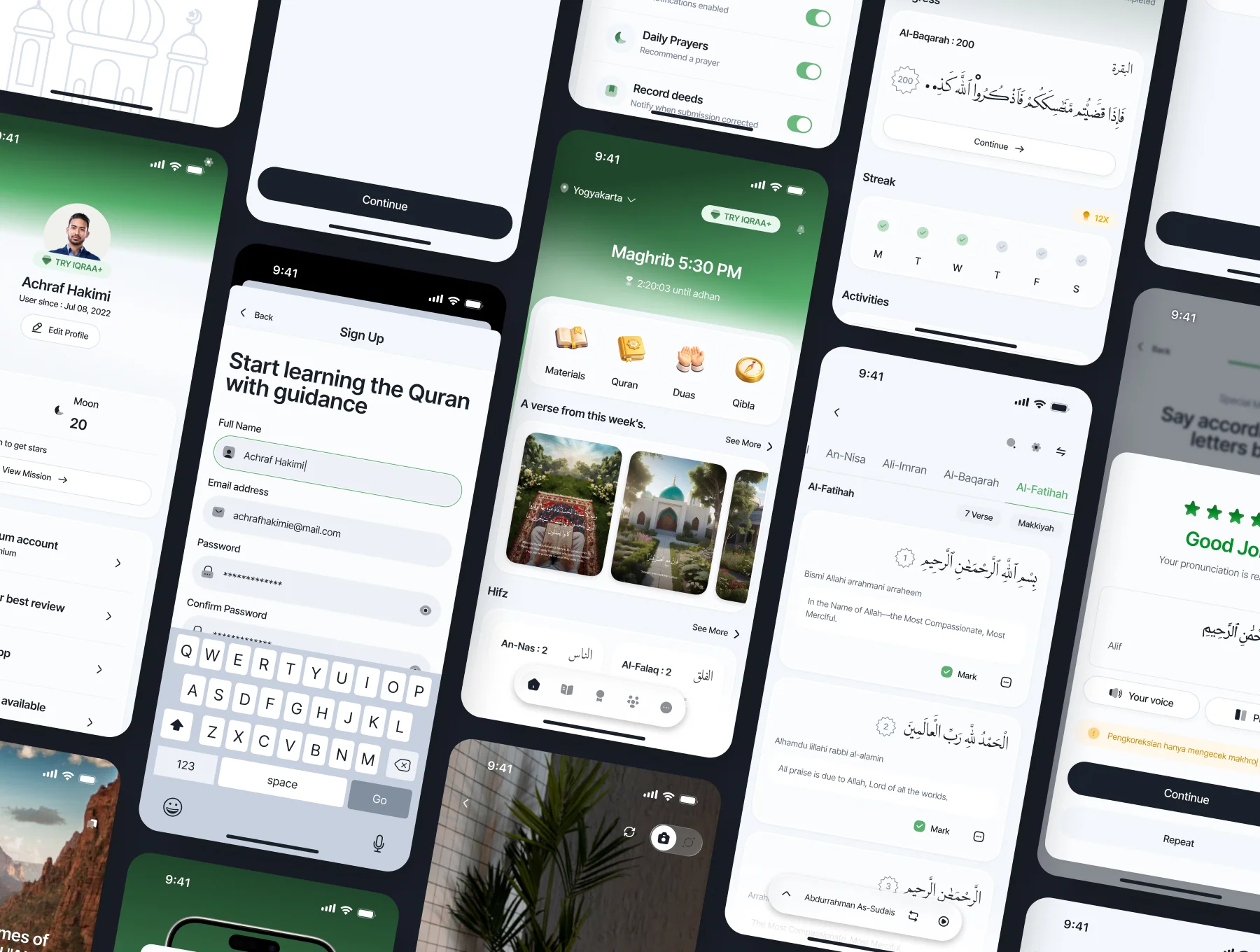 Iqraa — Qur’an Learning UI Kit 6