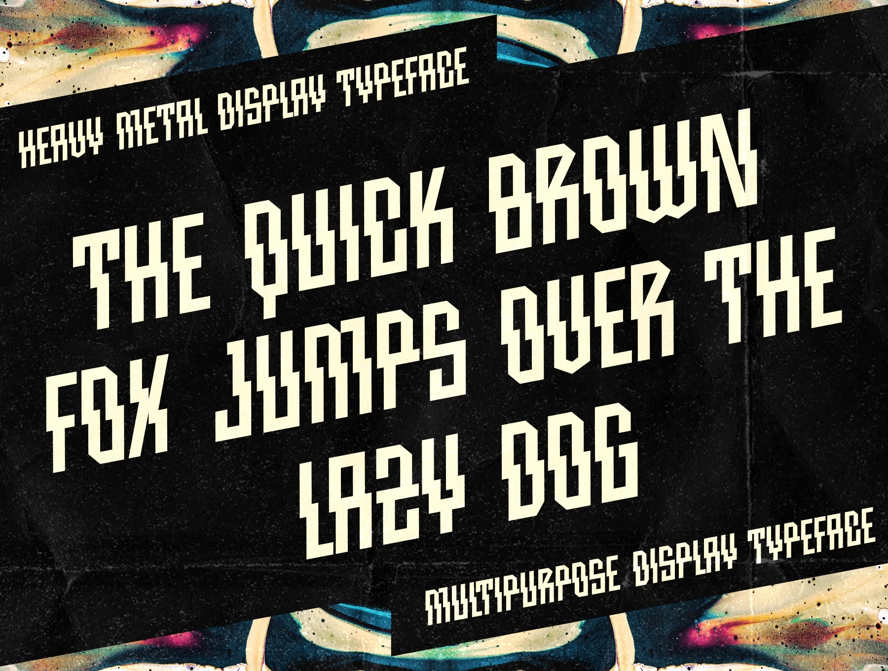 Iron Thunder - Display Font 2