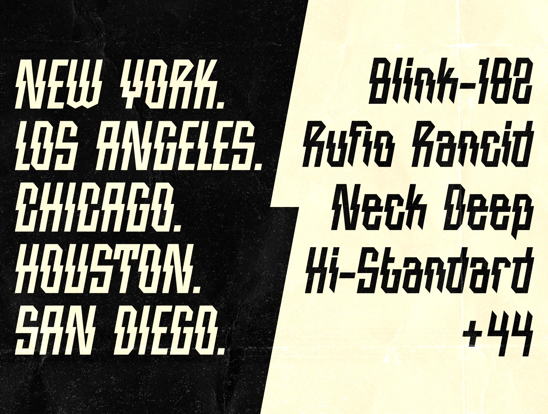 Iron Thunder - Display Font 3