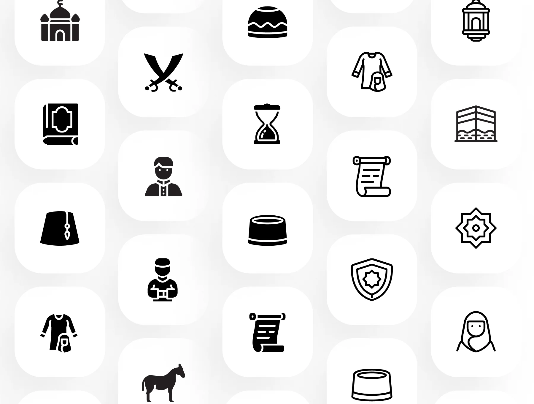 Islamicon - Islamic Icon Set 8
