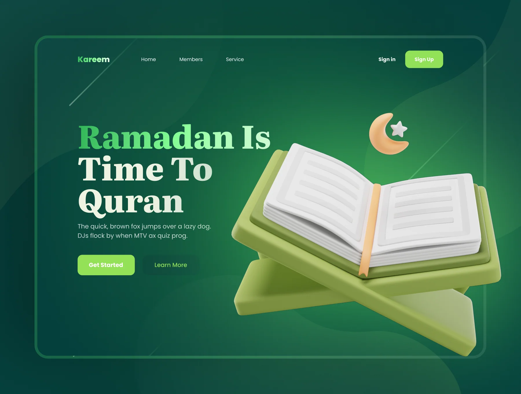 Islamy - Islamic & Ramadan 3D Icon Set 6